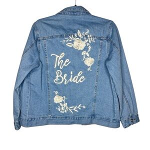 “The Bride” blue Jean jacket